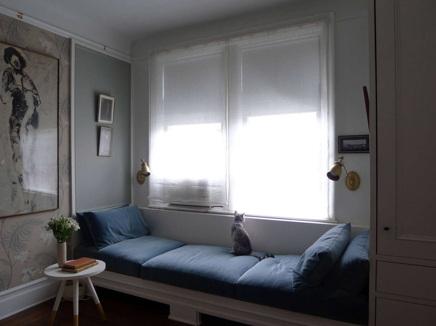 h new york prewar apartment master bedroom renovation lead photo 1